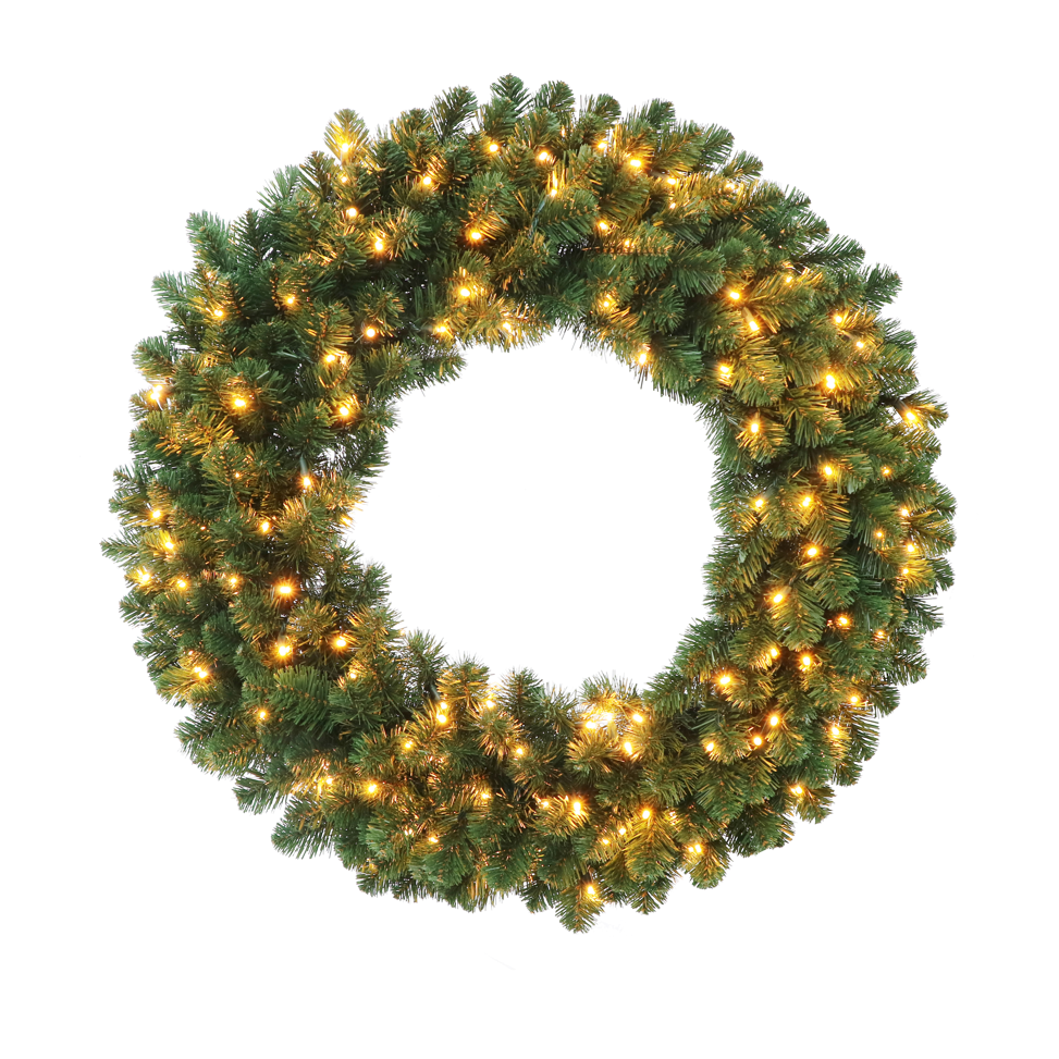 Certified Lights Premium Oregon Fir Wreath