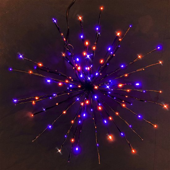 32" LED Spritzer (ORANGE & PURPLE)