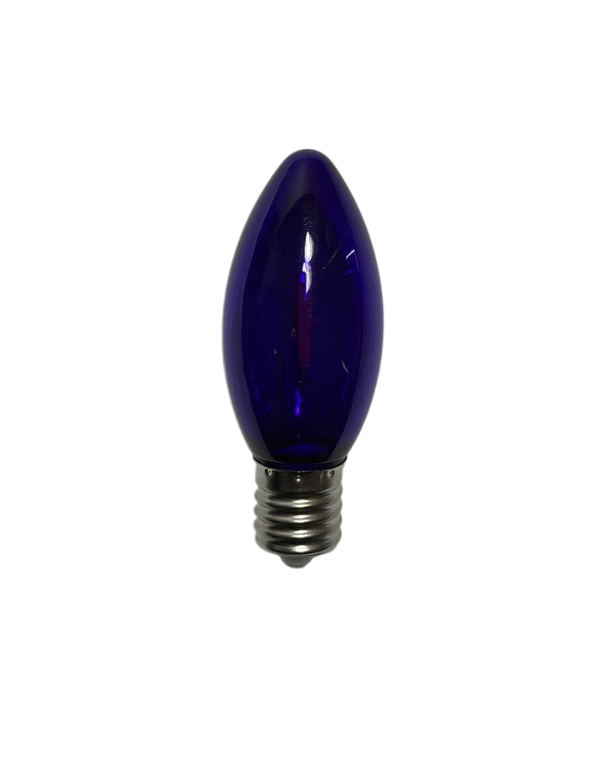 Certified Classic C9 LED Plastic Filament Bulbs, Shatterproof
