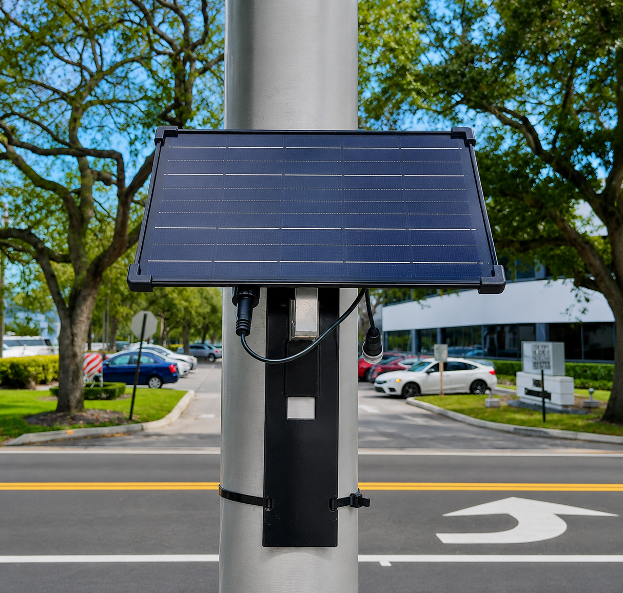 Solar Panel and Mounting Kit – 25W