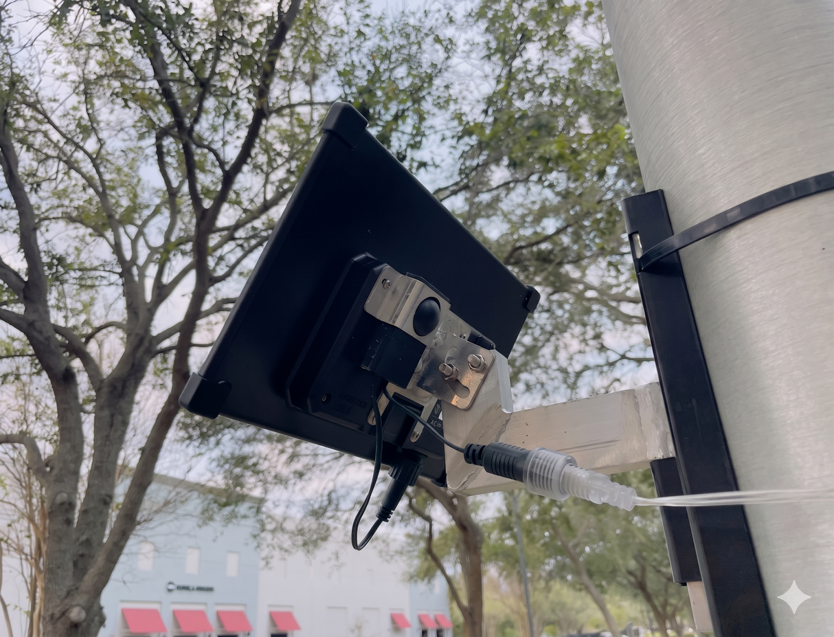 Solar Panel and Mounting Kit – 25W