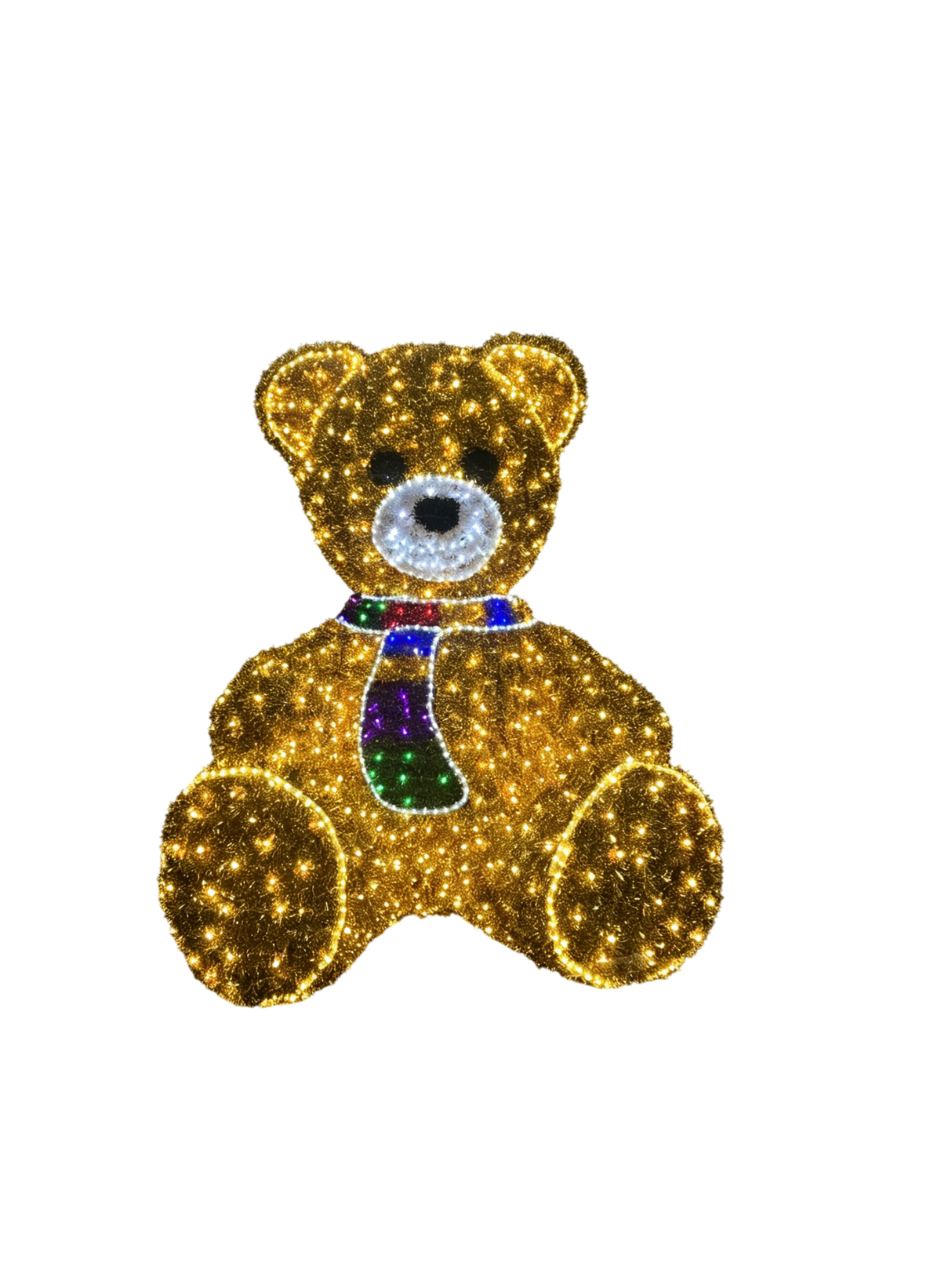 Giant LED Pre-Lit Teddy Bear