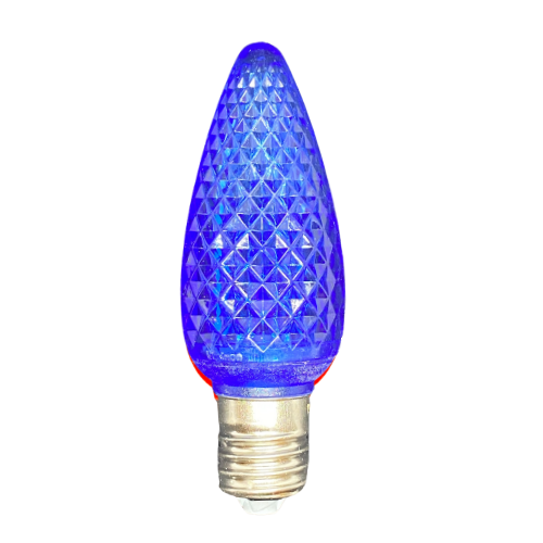 C9 Bulb Minleon V2 Faceted SMD BLUE (CASE PACK: QTY 500)