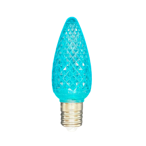 C9 Bulb Minleon V2 Faceted SMD TEAL (CASE PACK: QTY 500)