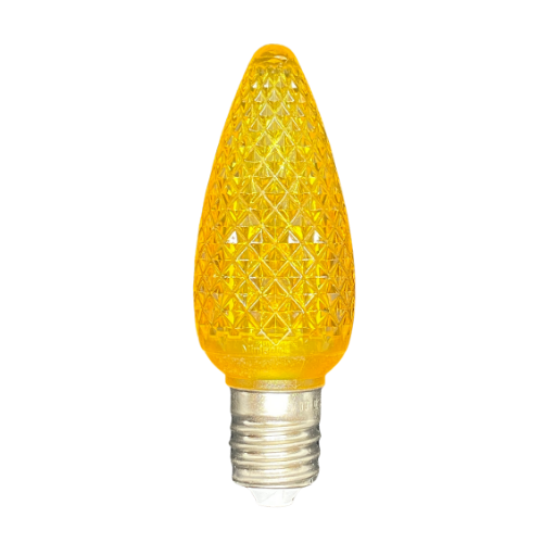 C9 Bulb Minleon V2 Faceted SMD YELLOW (CASE PACK: QTY 500)