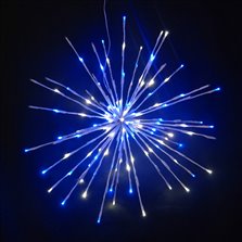24" LED Spritzer (PURE WHITE & BLUE)