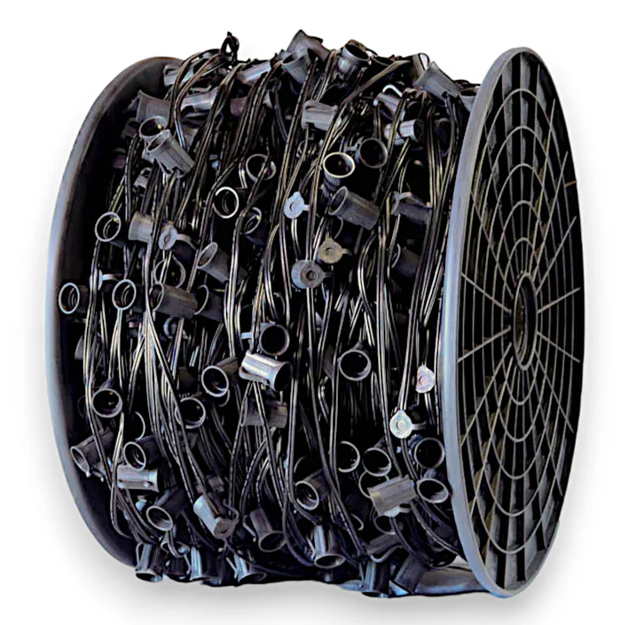 1000' Spacing C9 Spool with Sockets