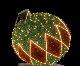 Giant Pre-Lit LED Festive Ornament