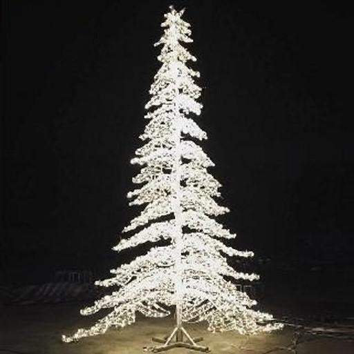 Giant Pre-Lit LED Elegant Tree