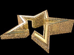 Giant Pre-Lit LED Star Maze