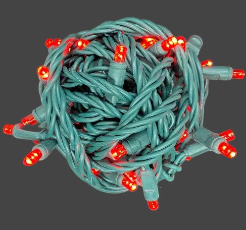 5MM LED Mini Lights – Standard Male/Female Plug – 4" Spacing