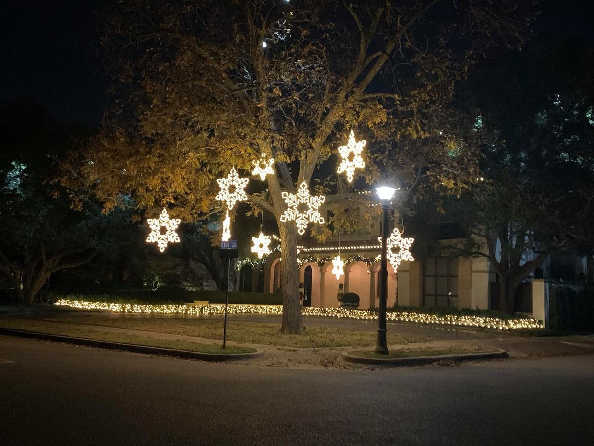 Certified Giant LED Snowflake