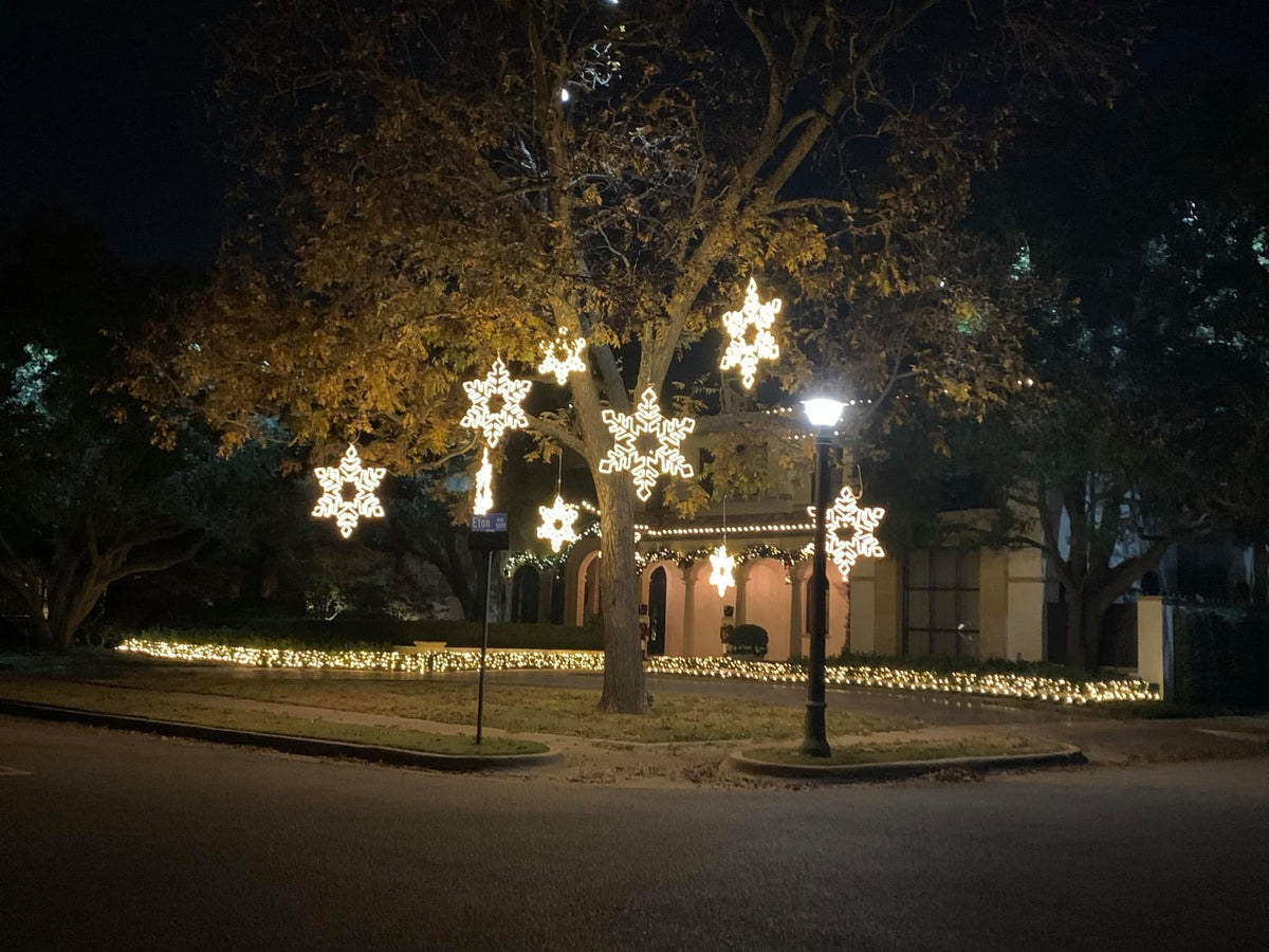 Certified Giant LED Snowflake
