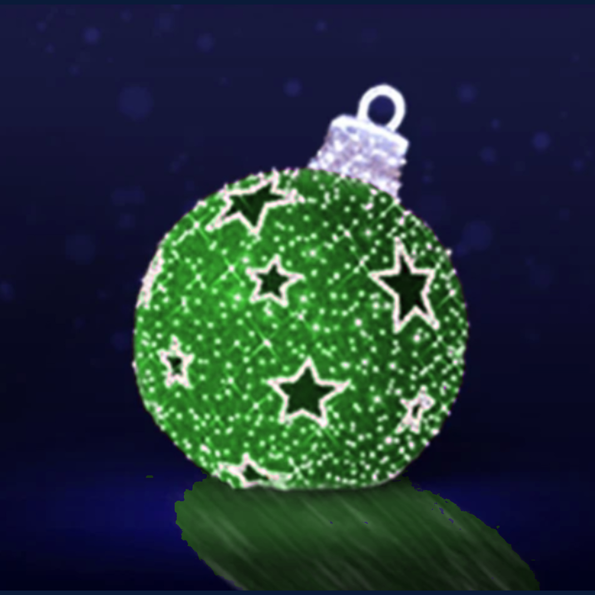 Giant Pre-Lit LED Star Ornament