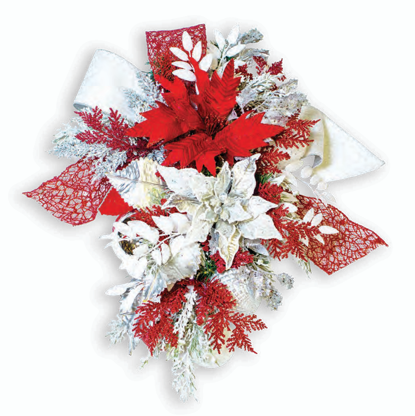 Pre-Decorated Column Sprays/Teardrops - Fully Decorated