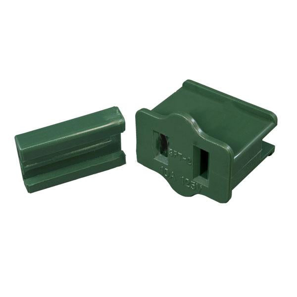 SPT-1 Female Plug-Inline GREEN (BAG: QTY 100)