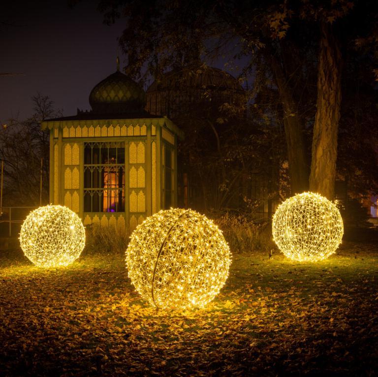 Giant Pre-Lit LED Orb