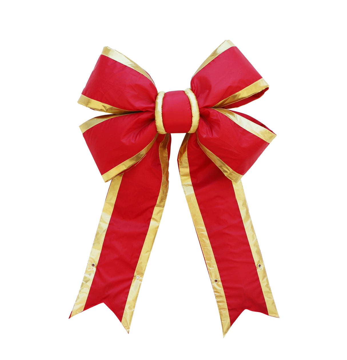 Red & Gold Premium Nylon Bow