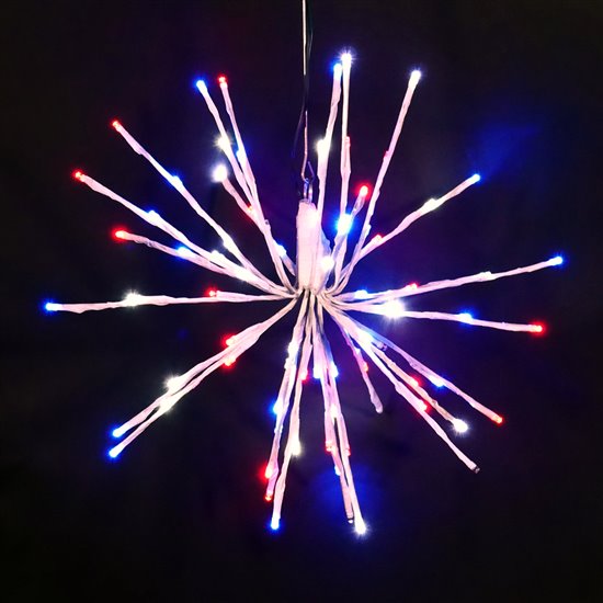 16" LED Spritzer (RED/PURE WHITE/BLUE)