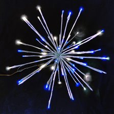 16" LED Spritzer (PURE WHITE & BLUE)
