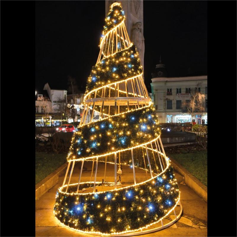Giant Pre-Lit LED Statement Tree