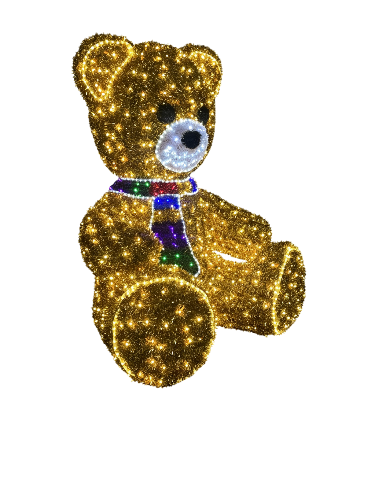 Giant LED Pre-Lit Teddy Bear