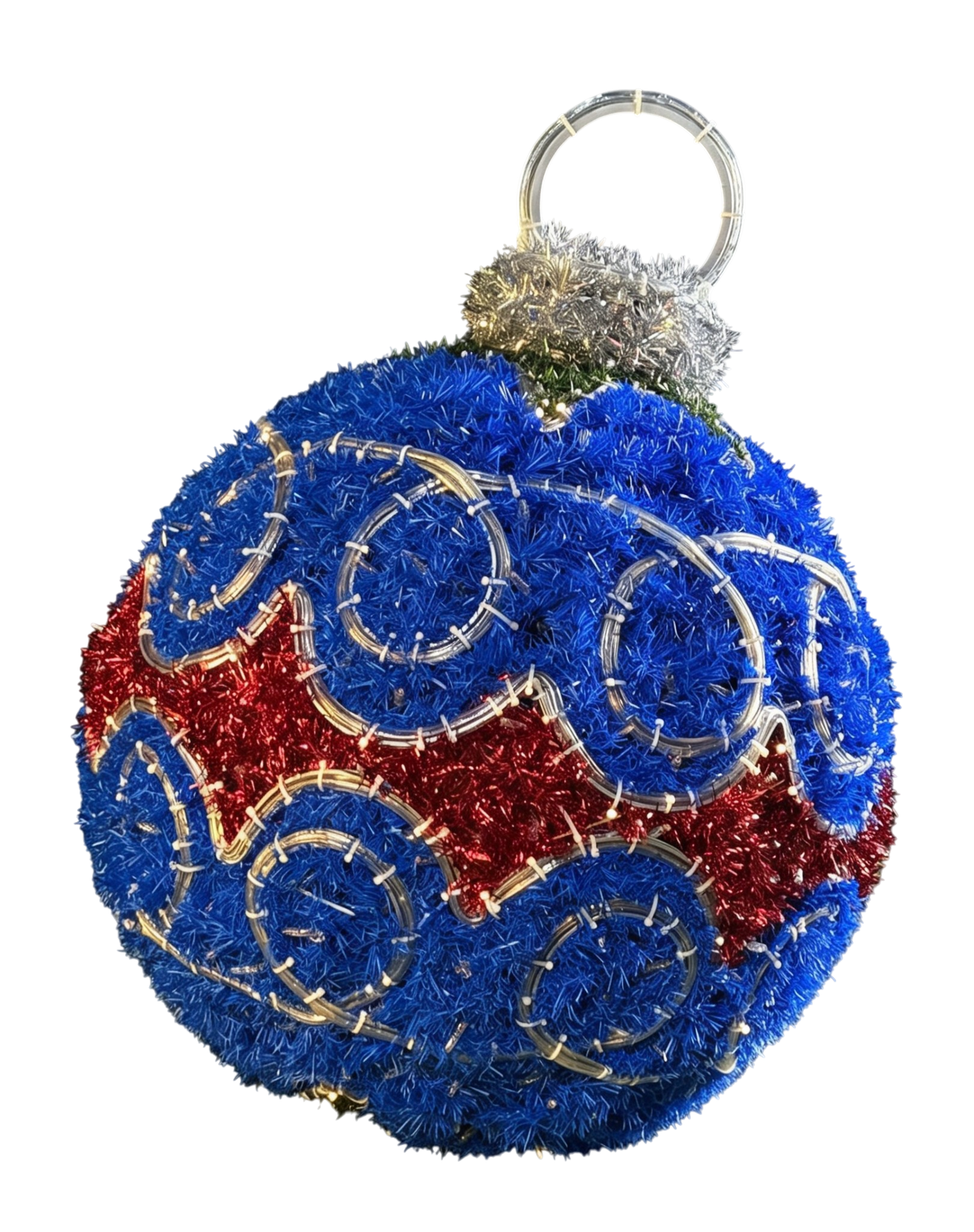 Giant Pre-Lit LED Brilliant Ornaments (3)