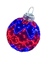 Giant Pre-Lit LED Brilliant Ornaments (3)