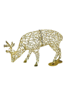 Giant Pre-Lit LED Foraging Reindeer