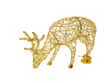 Giant Pre-Lit LED Foraging Reindeer