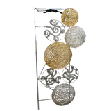 Giant Pre-Lit LED Ornaments Pole Mount 2D Wire Frame Decor WW2800