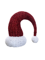 Giant Pre-Lit LED Santa Hat