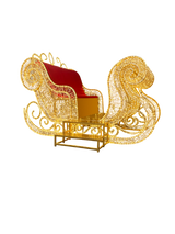 Giant Pre-Lit LED Sleigh