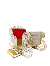 Giant Pre-Lit LED Sleigh