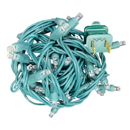LED Mini Lights 4" Spacing SUN WARM WHITE 70 Lights (CASE PACK: QTY 24)