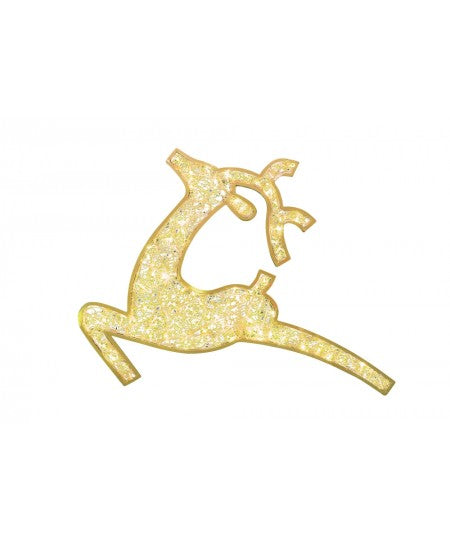 LED Pre-Lit Prancing Reindeer Christmas 2D Frame Decor