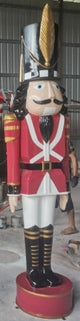 Giant Fiberglass Christmas Soldier
