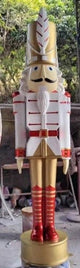 Giant Fiberglass Christmas Soldier