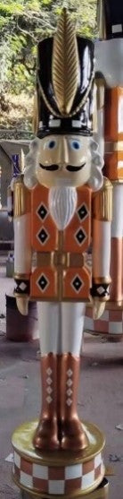 Giant Fiberglass Christmas Soldier