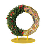 Giant Prismatic Iridescent Wreath