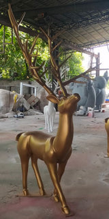 Giant Fiberglass Majestic Reindeer
