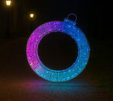 4ft Giant Pre-Lit LED Ornament - RGB