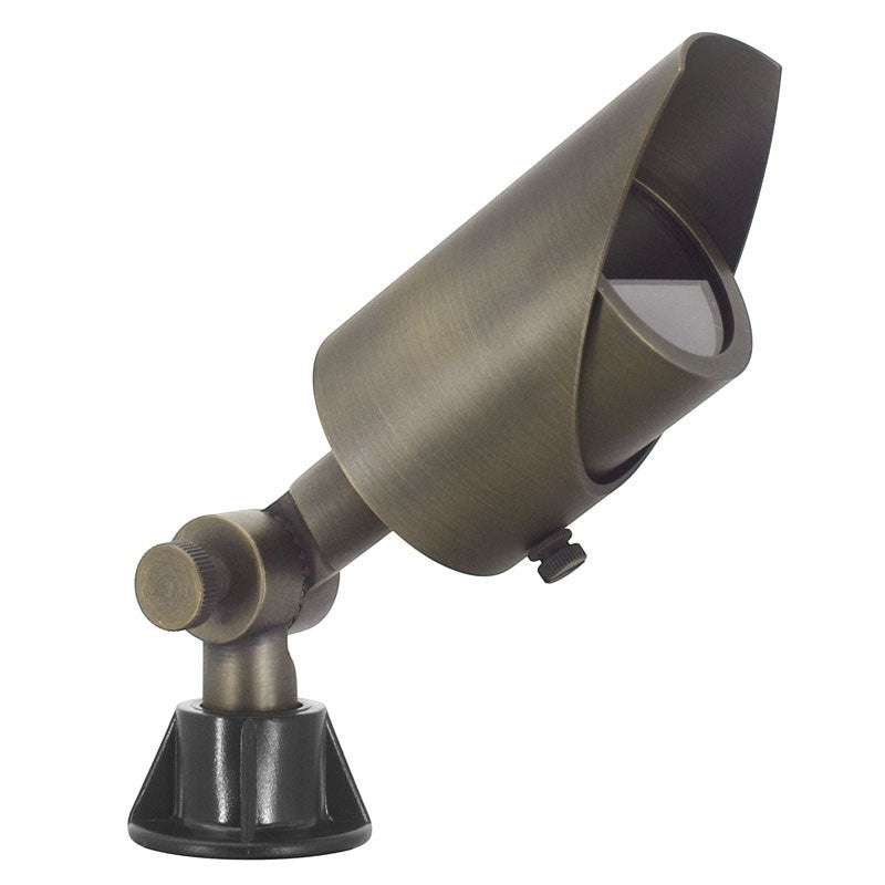 Brass Landscape Pro Spotlight Fixture (Bulb Included)
