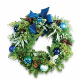 Pre-Decorated Christmas Wreath - Fully Decorated