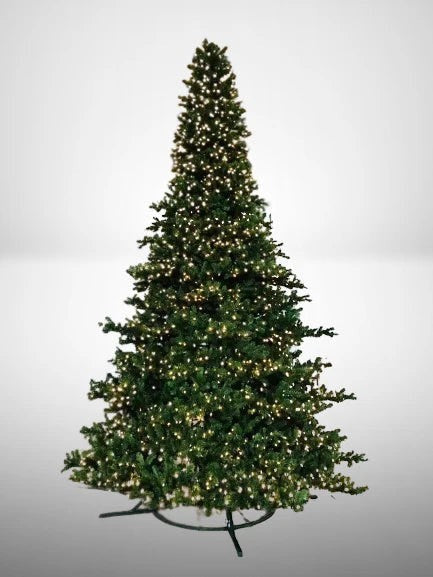 Artificial Christmas Tower Tree with 5MM LED Lights