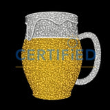 Giant Pre-Lit LED Walk-Through Beer Glass