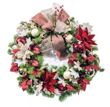 Pre-Decorated Christmas Wreath - Fully Decorated