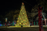 Artificial Christmas Tower Tree with 5MM LED Lights
