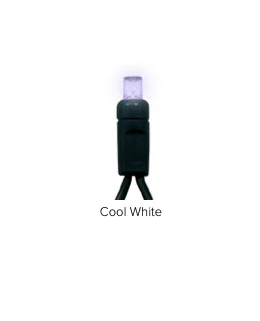 EPIC 5MM Cool White - 70 LIGHTS, 4" SPACING (CASE PACK:  QTY 24)