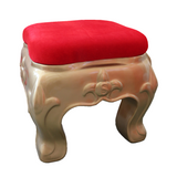 Large Fiberglass Christmas Stool
